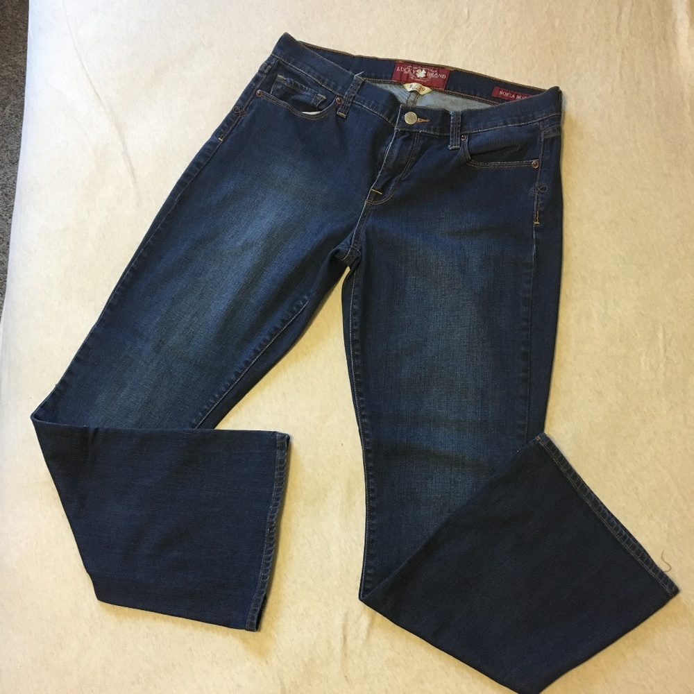 Lucky Jeans, Sz 8/Waist 29 "Sofia Bootcut Ankle"